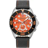 Swiss Military Hanowa 06-4341.04.079 Ambassador Chronograph 44mm - Schwarz/Orange