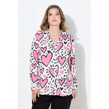 MIAMODA Longbluse Komfort Fit Weiß 42