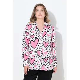 MIAMODA Longbluse Komfort Fit Weiß 42