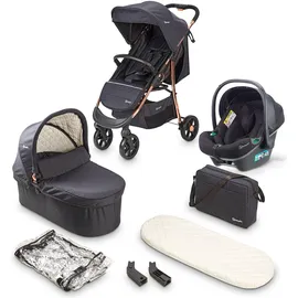 BabyGO Style 3in1 rosegold/black