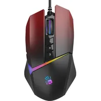 A4Tech W60 Max Activated, schwarz/rot - Schwarz/Rot