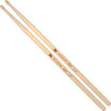 Meinl Percussion Meinl Stick & Brush Zack Grooves Signature Drumstick - American Hickory mit Oval Wood Tip - Made in Germany (SB606)