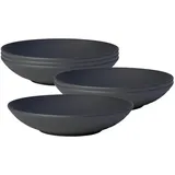 Villeroy & Boch Manufacture Rock Schale flach ø 23,5 cm 6er Set - DS