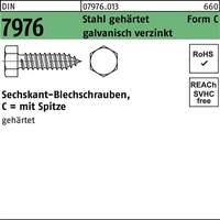 Industrial Quality Supplies DIN 7976-C/ISO 1479 Form C Sechskant-Blechschraube