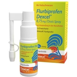 Flurbiprofen Dexcel 8,75 mg/Dos.Spray Mundhöhle 15 ml