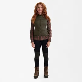 Deerhunter Funktionsweste Damen Heizweste Heat Inner grün 36