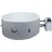 N97-150 Ø150 cm x 70 cm Grau/Weiß
