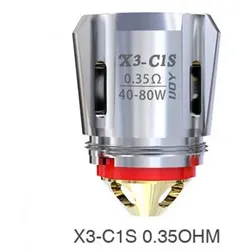 iJoy X3-Serie 3er Pack Verdampferköpfe X3-C1S 0,35Ohm