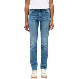 Mustang Shelby Jeans Slim Fit in mittelblauer Used-Waschung-W33 / L30