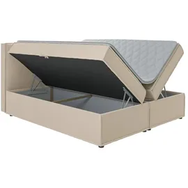 s-style möbel Uma 180 x 200 cm H3 Beige