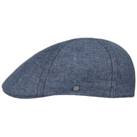 Lierys Flat Cap (1-St) Schirmmütze mit Schirm, Made in the EU blau L (58-59 cm)