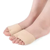 Mittelfuß-Pads, Ballenzeh-Korrektur, großer Zehenspreizer Vorfuß-Pad, Ballenfußkissen, Stützhülsen, Fußgesundheitspflege, Schutz lindert Schmerzen bei Hallux Valgus, Metatarsalgie, Morton-Neuroma (S)