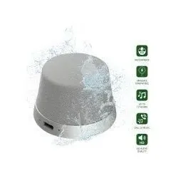 4smarts Bluetooth Lautsprecher SoundForce MagSafe-kompatibel silber/grau