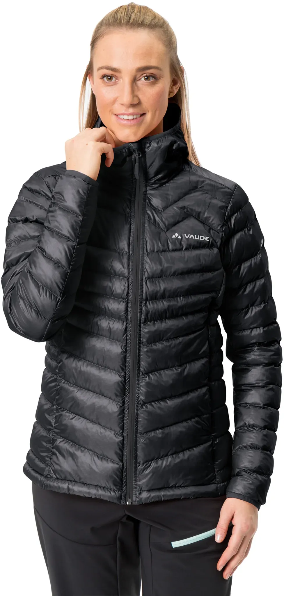 VAUDE Steppjacke, mit Kapuze VAUDE black 44