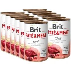 BRIT PATE & MEAT BEEF 12x400g