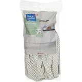 flink & sauber Wischmopp-Ersatzkopf Polyester 60 °C waschbar, 1 St.