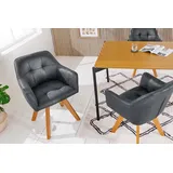 Riess-Ambiente Stuhl LOFT Buchenholzgestell antik grau