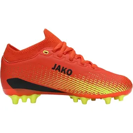 Jako Lightning AG Fußballschuhe 372 flame/neongelb 39