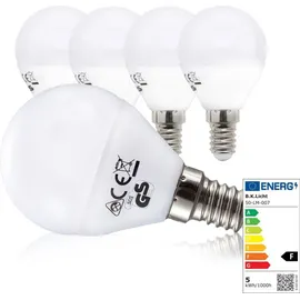 B.K.Licht LED Leuchtmittel 50-LMF-007-05 5W E14 warmweiß 5 St.