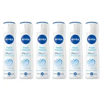 NIVEA Fresh Natural Deo Spray 6 x 150 ml