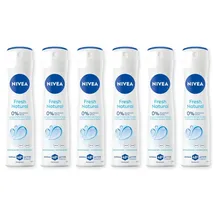NIVEA Fresh Natural Deo Spray 6 x 150 ml