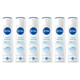 NIVEA Fresh Natural Deo Spray 6 x 150 ml