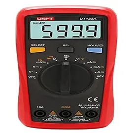 UNI-T Ut133a Handheld Digitalmultimeter - Red / Grey - One Size
