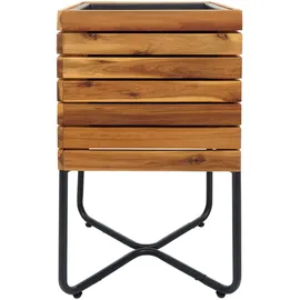 Mendler HWC-L25 2er-Set 40 x 40 x 20 cm Braun