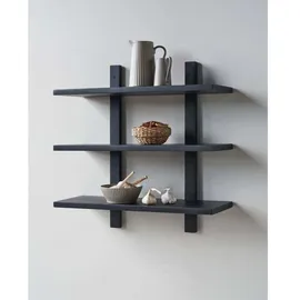 House Doctor Wandregal 100 x 30 x 20 cm Schwarz