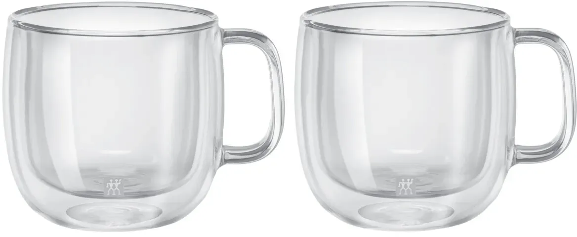 ZWILLING Cappuccino Glasset 2-tlg. SORRENTO - B/H/T ca. 11,00x9,70x14,20