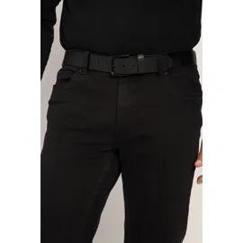 Jp1880 Herrengürtel Leder 4 cm breit schwarz 105