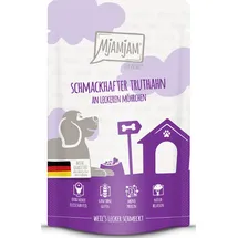 MjAMjAM Quetschie - schmackhafter Truthahn an leckeren Möhrchen, - 125.0 g