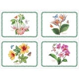 Pimpernel Exotic Botanic Garden Tischsets S/4 (m), Kork, Mehrfarbig, L, 4