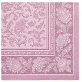 Papstar Servietten `ROYAL Collection` 1/4-Falz 40 cm x 40 cm lila
