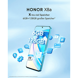 Honor X8a 6 GB RAM 128 GB Midnight Black