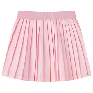 vidaXL Kinder-Faltenrock Hellrosa 128