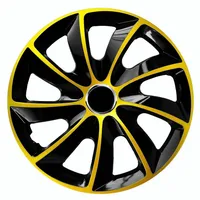 NRM Radzierblende STIG EXTRA schwarz/Gold 15 Zoll 4er Set