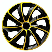 NRM Radzierblende STIG EXTRA schwarz/Gold 15 Zoll 4er Set