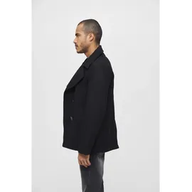 Brandit Textil Pea Mantel Black 4XL