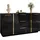 lookway Kommode 158 x 81 x 41,3 cm Schwarz