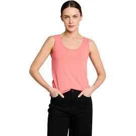 Tom Tailor Top Rundhalsausschnitt Pink M