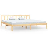 vidaXL Massivholzbett Kiefer 180x200cm 6FT Super King923557