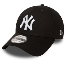 New Era 39Thirty League basic Neyyan Black White - S-M