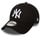 New Era 39Thirty League basic Neyyan Black White - S-M