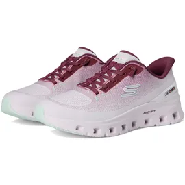 SKECHERS Arch Fit Glide-Step Pro Damen Weite M Lavender/Burgandy 38