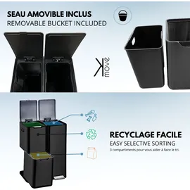 Kitchen Move 60 l Schwarz