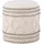 FineBuy Sitzhocker 40 x 45 x 40 cm Beige