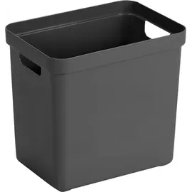 SUNWARE Aufbewahrungsbox Sigma Home 25 L 1-tlg. anthrazit