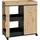 Forte Barschrank Homebar 77,4 x 88,5 x 42 cm Schwarz