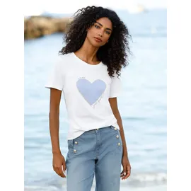 Heine T-Shirt in ecru, | Gr.: 42